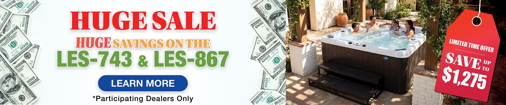 Calspas hot tub being used in a family setting - Sunshine Coast